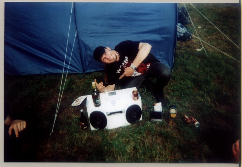 Min Boombox p Wacken 2006